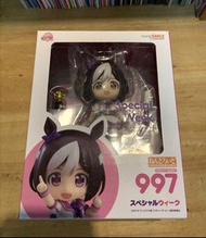 極美品 日版 黏土人 GSC Nendoroid 997 特別週 小特 special week 日本總大將 pretty derby 馬娘 賽馬娘 漂亮賽馬 Good Smile Company 奸