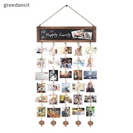 [greedancit] 1 Set Wall Photo Picture Organizer Photo Holder Wall Collage Picture Frame Organizer Wi