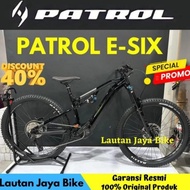 Sepeda Gunung PATROL E SIX Fork Fox Float 38 E-Bike