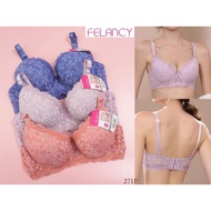 FELANCY Women's Underwire Bra Medium Foam SIZE 34B 36B 38B Mix Premium Lace Decoration Underwear 271