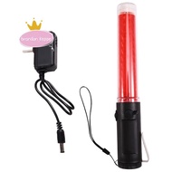 Traffic Wand 26cm Led Traffic Control Wand Safety Light Wand with 2Flashing Modes Air Marshaling Sig
