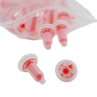 50Pcs 3M ESPE Pentamix Type Dynamic Impression Mixing Tip Red Plastic Dental Lab Consumables 49x32mm