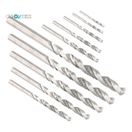 10 Pieces Diamond Drill Bits Set Twist Diamond Tip Drill Bit Heavy Duty Mini Diamond Drill Bit Set f