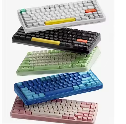 NuPhy Halo75 V2 Wireless Mechanical Keyboard 3mode CNC Hot Swap Gasket RGB POM Low Noise QMK/VIA Cus