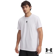 Under Armour Men's Curry Logo Heavyweight T-Shirt - WHITE (100)