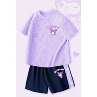 Kid's fashion Sanrio Kuromi cute little girl casual outfit