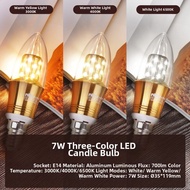 NVC | Ultra-bright Energy-saving 3-color LED Bulb E14 E27