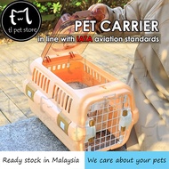 Pet Carrier Cat Carrier Portable Travel Box Cat Dog Carrier Box Pet Cage Sangkar Kucing