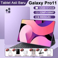 【Free keyboard 】Pro11 Produk Baru Tablet Murah 5G Baru  RAM 12GB+512GB ROM Tablet baru Tablet Pembel