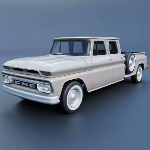 1965 GMC 3D ABS Hard CAR Body Shell kits(No Painted/Assembled) TRX4 Bronco BRX02 BRX01 Redcat GEN9 G