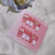 Code 09 Beautiful Nails with Lady's Design