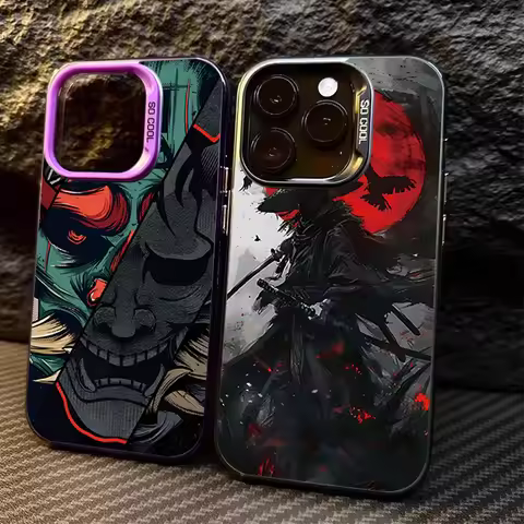 Ghost Face Samurai Case for Xiaomi POCO X7 X6 X5 X3 NFC F7 Ultra F6 F5 Pro F4 F3 GT M5S C65 C75 M3 M