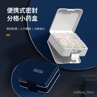 New Double-Layer Cutting Medicine Box Small Medicine Box Mini Three-Day Sub-Packing Pill Box Medicine Pill Portable Stor