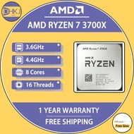 Used AMD Ryzen 7 3700X R7 3700X 3.6 GHz 8-Core 16-Thread CPU Processor 7NM L3=32M Socket AM4