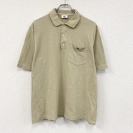 LACOSTE短袖 polo 衫，米色， 5碼，古著。
