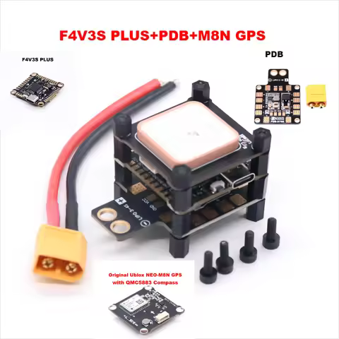 F4V3S/F4V3S PLUS FC Flight Controller Board Barometer OSD for QAV250 220 RC Drone FPV Racing Quadcop