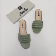 AzaleaSandals Denise in Olive Green - 1 inch heel Sandals