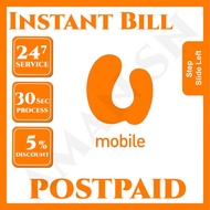 【Instant Bill】Instant Umobile Postpaid Bill Payment