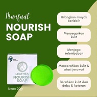 Sabun Herbal Leafhea Gluta Soap untuk Perawatan Wajah BPOM - Multi Fungsi - Berjerawat, Mencerahkan,