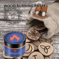 The Original Wood Burning Paste  Heat Activated Marker Paste for Crafting & Stencil Wood Burning