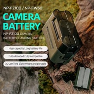 TILTA 2400mAh NP-FZ100 Camera Battery Charger Case Set 4 Channel NP-W235 / DMW-BLK22 / EN-EL15 / LP-