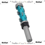 FKILA Spiral Trimmer Bit, Spiral Flute Design 1/2 Inch Shank Flush Trim Router Bit, Precision Double