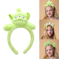 【SUIT*】 Cartoon 3-Eye Alien Shape Hair Hoop Cute Live Broadcast Halloween Party Headwear