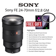 SONY FE 24-70MM F/2.8 GM LENS E-MOUNT LENS FULL FRAME FORMAT SONY 24-70MM GM G MASTER LENS F/2.8 SON