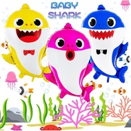 Cartoon Fish Baby-Shark Foil balloon 68*52cm /18inch Birthday Party Decoration Gifts set