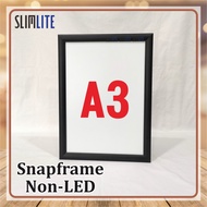 Snapframe SF25 Non-LED Size. A3 - Snapframe without lights Size. A3 - A3 size photo frame