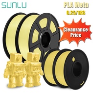 Clearance SUNLU PLA/PLA Meta Filament Fluidity Neat Line 3D Printer 1.75mm 0.25/1KG Spool For 3D Pri