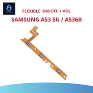 TOMBOL FLEXIBLE ON/OFF + VOLUME BUTTON SAMSUNG A536B (GALAXY A53 5G)