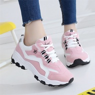 NB<breathable women's Shoes thick soled sports shoes women's running single shoes students' casual s