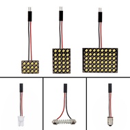 1pcs LED Festoon Bulb Car Dome Light CANBUS C5W led T10 BA9S socket 12/24/48 SMD 2835 Chip Canbus No