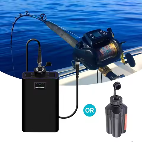 A74E-Electric Reel Battery Power Cable For Daiwa Tanacom Seaborg Leobritz Beastmaster Shimano-Fishin