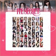 6PCS/Set IVE Yujin LOMO Card THE 4TH MINI ALBUM IVE SECRET Postcards Collection Stars Peripheral