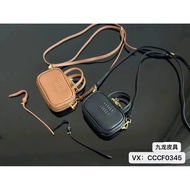 MIUMIU/Mumu Small Waste Bag Earphone Bag Lipstick Bag Small Coin Purse Key Bag Mumu Ultra Mini Small