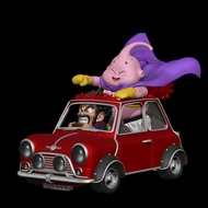 14cm Anime Dragon Ball Figure GK LG Satan Car Locomotive Boo 002 Majin Buu Action Figure PVC Model C