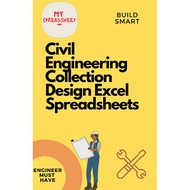 Civil Engineering  Collection Design Excel Spreadsheets Engineers Must Have