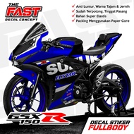 Terbaru Decal Gsx R150 Full Body Sticker Gsx R150 Full Body Decal Gsx 150 Full Body Striping Gsx R15