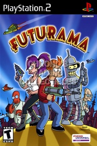 PS2 Futurama , Dvd game Playstation 2