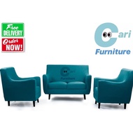 Sofa Retro Minimalis Scandinavian 211 + BONUS MEJA TAMU #carifurniture