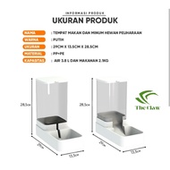 (The Claw) M66/67 Transparent Pet Feeder Water Dispenser M66/M67 Automatic Pet Feeder Water Dispense