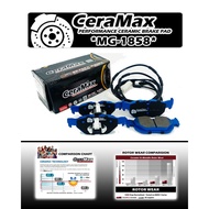 MG-PN0511 / MG1858 REAR BMW E90 E91 E92 E93 318i 320i 325i 328i X1 sDRIVE CERAMAX CERAMIC BRAKE PAD