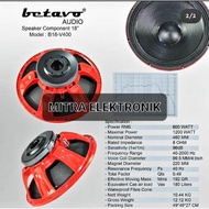 Speaker Betavo 18 Inch Betavo 18V400 B18-V400 New Betavo 18 V400