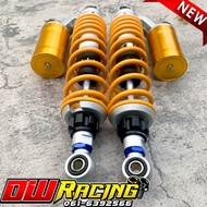 โช๊คเวฟ OHLINS โอลิน ขนา330มิล งานประกอบแท้งาน50a ปรับระดับความแข็งความนุ่มได้ โช็คระบบน้ำมันแก๊ส ใส่Wave/Dreamได้ทุกรุ่น ไม่ต้องปาดบังโซ่