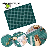 QIUJUU Cutting Board, PVC A1/A2/A3/A4/A5/A6 Paper Cutting Pad, Precision Cutting Double Sided Grid L