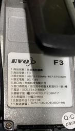 二手EVO F3 無線電對講機(初步測試可以使用建議自取當銷帳零件品)