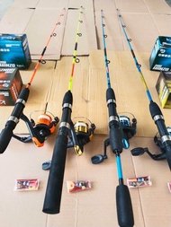 SATU SET JORAN UDANG MURAH 150cm SET JORAN DAIDO FIBER LENTUR SOLID 2-6lb 150cm