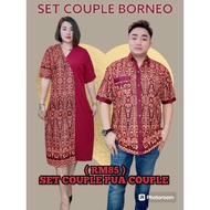 SET_COUPLE_SEDONDON_CORAK_PUA_KUMBU_BORNEO